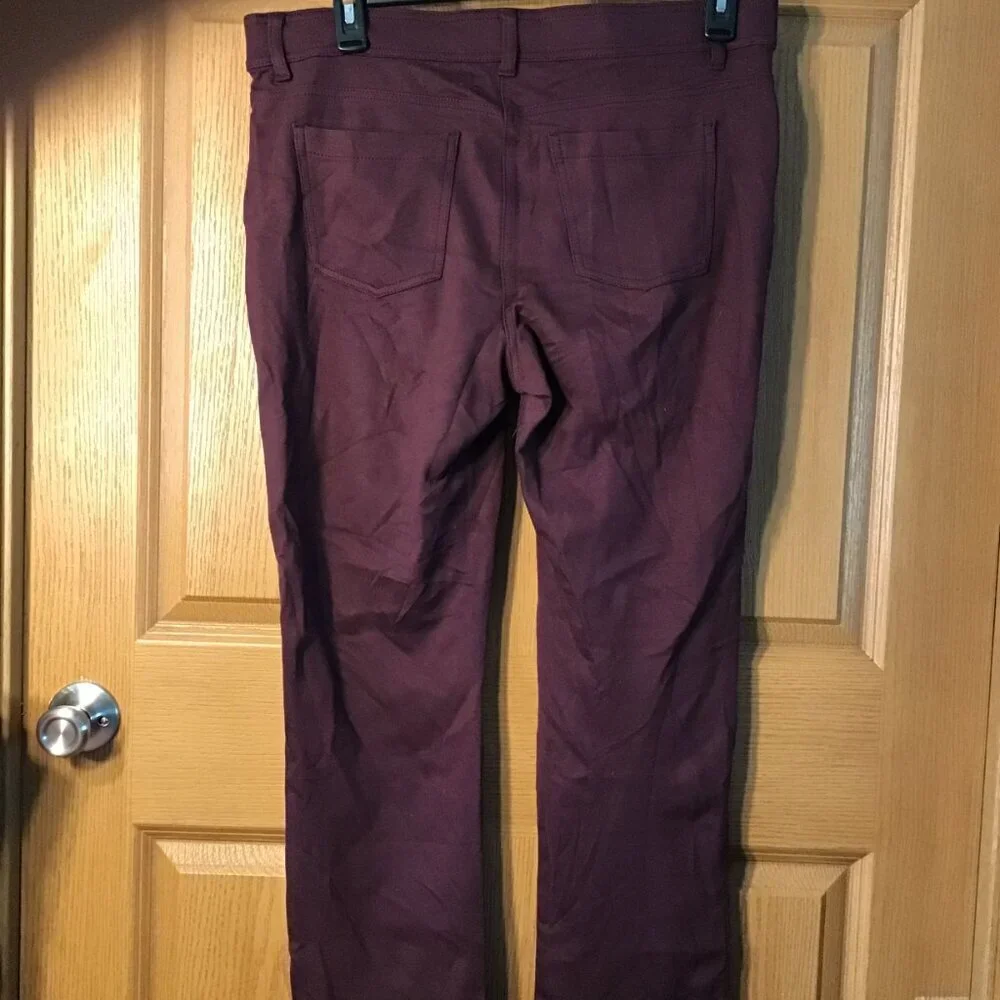 Style & Co Burgundy Pants